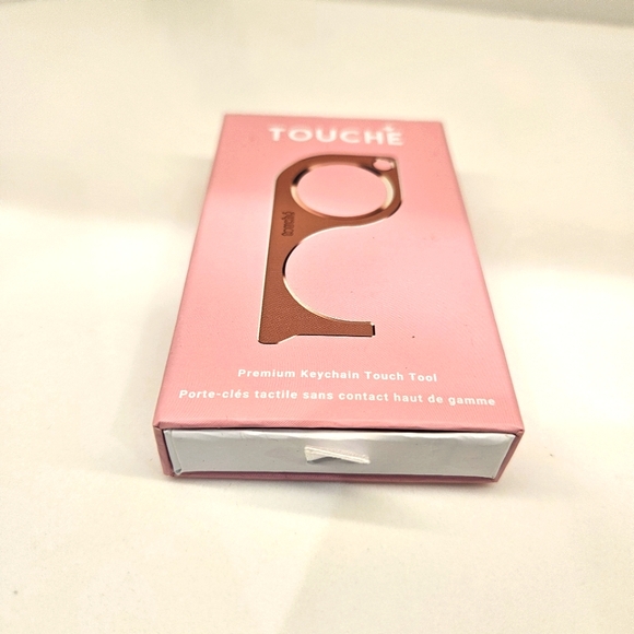 Rose Gold Keychain Touch Tool - Picture 2 of 8